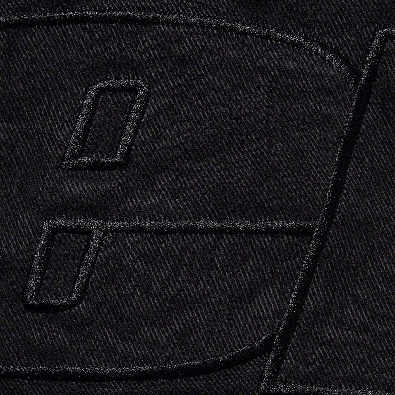 Hooded Twill Varsity Jacket view 13